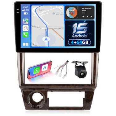 Imagem de Estéreo automotivo 4G + 64G Android 15 para Toyota Camry 1996-2001/MARK 1997-2002 com Carplay/Android Auto - Rádio de tela sensível ao toque HD de 9 polegadas com EQ/5GHz WiFi/GPS/SWC + câmera de