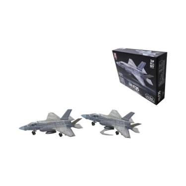 Imagem de Brinquedos De Blocos De Montar Da Série Militar Para Meninos, Aeronave