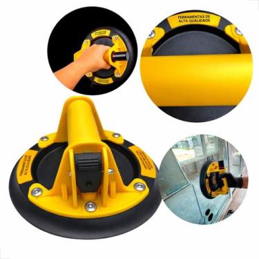 Imagem de Ventosa de Sucção Profissional a Vácuo 20cm até 160kg Vidro Porcelanat