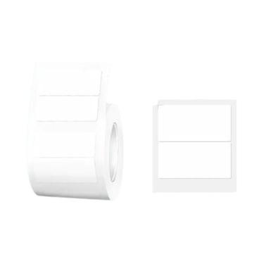 Imagem de Papel Adesivo Térmico Impermeável Para Impressão De Etiquetas Redondas