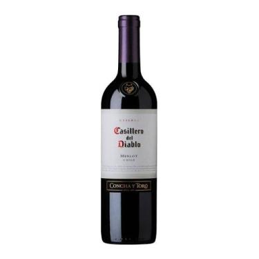 Imagem de Vinho Casillero Del Diablo Merlot 750ml - Concha Y Toro, Seco, Tinto