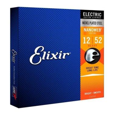 Imagem de Encordoamento guitarra elixir 012 nanoweb heavy
