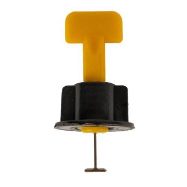 Imagem de Nivelador Espaçador Reutilizável Piso 50 Unid 1mm Titanium Platina