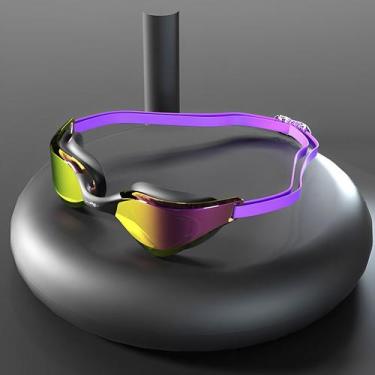 Imagem de Óculos de Natação Gold Sports Snake Pro Performance 5.0, Único, Roxo, 