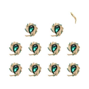 Imagem de Broche Universal De Liga Com Diamantes Em Formato De Estrela, Alfinete