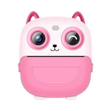 Imagem de Câmera Digital Infantil Com Impressão Instantânea E Cartão De Memória 