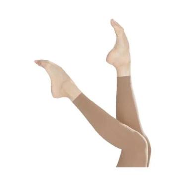 Imagem de Meias-calças Femininas 60D Sem Pé Para Dança Latina, Balé E Ginástica 