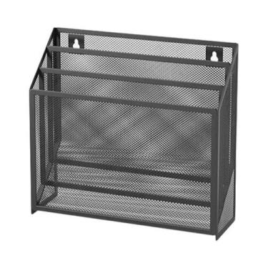 Imagem de Organizador De Arquivos De Mesa Em Malha De 5 Camadas, Suporte Vertica