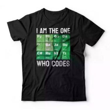 Imagem de Camiseta Studio Geek The One Who Codes Masculino-Masculino