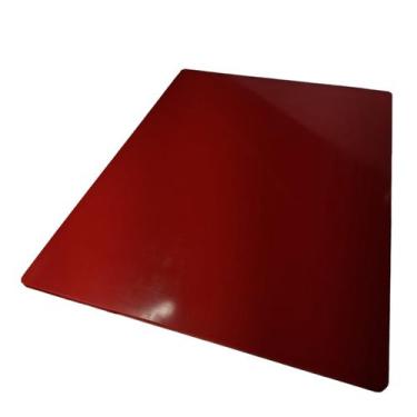 Imagem de PLACA DE CORTE PEAD VERMELHA 39,8x1x50CM PROFISSIONAL INDUSTRIAL ALTA 