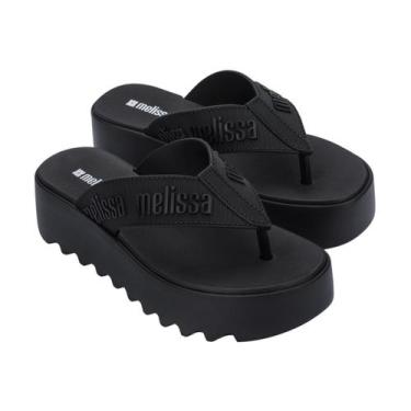 Imagem de Melissa M Lover Thong Platform Ad 37914 Cor:PretoTamanho:36, Preto, 36