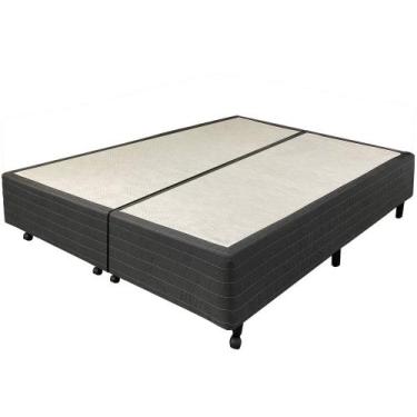 Imagem de Base para Cama Box Queen Milano 158x198 Castor, Cinza