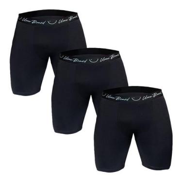 Imagem de Kit 3 Bermuda Térmica Corrida Esportes Academia Anti Assadura Adulto U