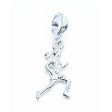Imagem de Berloque Corrida Corredora Em Prata 925 - MIT Joias