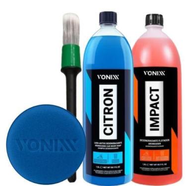 Imagem de Vonixx Kit Limpeza Pesada Automotiva Desengraxante 1,5L