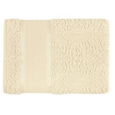 Imagem de Kit 3 Toalhas de Banho Gigante Para Bordar Melina Karsten, Pérola