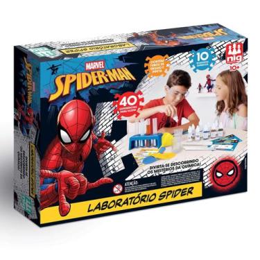 Imagem de Laboratório Spider Man Marvel 40 Experimentos Educativos Para Crianças