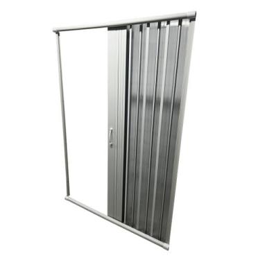 Imagem de Box Para Banheiro de PVC 185x115cm Sanfonado Frontal BCF