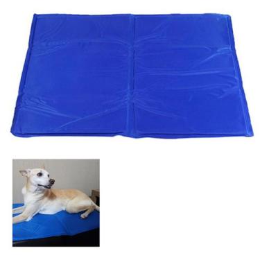 Imagem de Tapete Gelado Cao Gato Cachorro Pet Refrescante 50x65cm Colchonete Mac