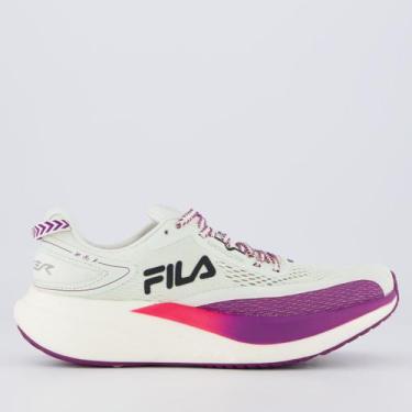 Imagem de Tênis Fila Racer T2 Xtreme Feminino Verde e Roxo, 34