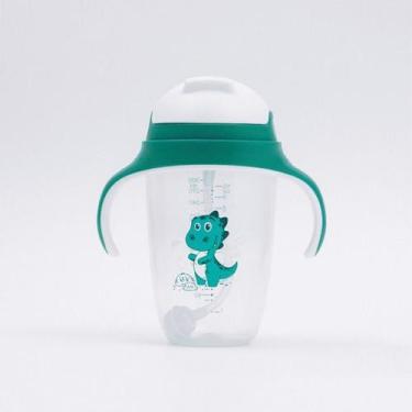Imagem de Copo Infantil com Alça e Canudo Leo 300ml Petit Piá
