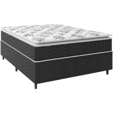 Imagem de Cama box casal e base box 138x188 scalibur  - TOPAZIO