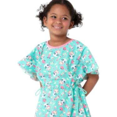 Imagem de Saída De Praia Kids Uni Skate Verde Água Infantil Puket Tamanho:1, 1