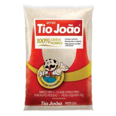 Imagem de Arroz Tio João 100% Grãos Nobres - 2kg - Tio Joao