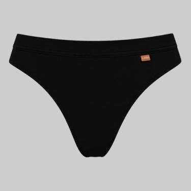 Imagem de Calcinha Lupo Loba Algodão Fio Dental 40355, Preto, GG