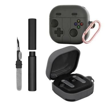 Imagem de Kit Limpador para Fones e Capa Protetora Nerdcase Compatível com Samsu
