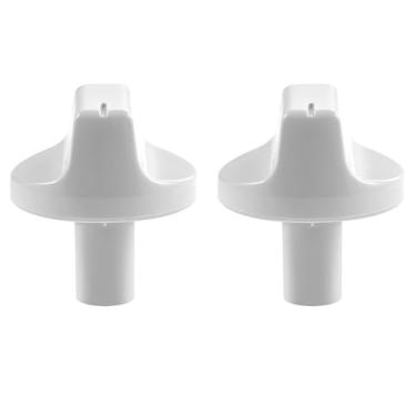Imagem de WJ12X24802 Peças de reposição para botão de ar condicionado GE Room AHEC05ACW1 AHT05LZQ1 Hotpoint General Electric Air Conditioner Window Unit AC Knob Wall Appliance Knob Branco