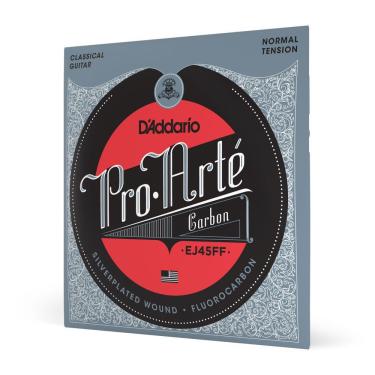Imagem de Encordoamento Violão Nylon Pro-Arté Carbon EJ45FF Fluorcarbono Tensão Média D'Addario