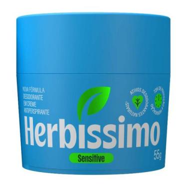 Imagem de Desodorante Creme Antitranspirante Herbíssimo Sensitive 55g