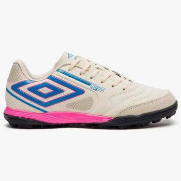 Imagem de Society Umbro Pro 5 Bump Club Unissex Branco -, Branco azul rosa, 43
