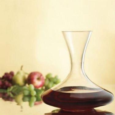 Imagem de Decanter Em Vidro Para Vinho Com Corte Fino 1000ml - Decore Fácil Shop