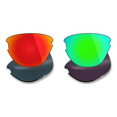Imagem de 2 pares de lentes polarizadas de substituição da Mryok para óculos de sol Oakley Frogskins Lite – Opções