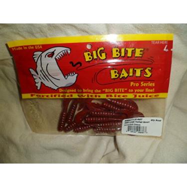 Imagem de Big Bite Baits FG238 Fat Grub Red Chartreuse, 5 cm