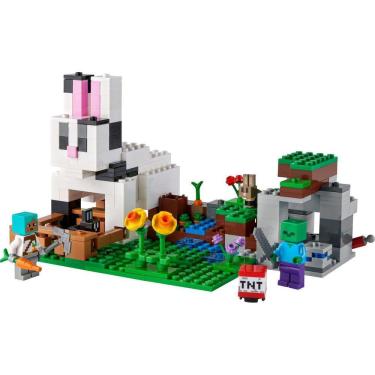 Imagem de Lego Minecraft O Rancho Dos Coelhos 340 Peças - 21181