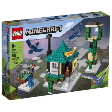 Imagem de Blocos De Montar Lego Minecraft A Torre Aérea 565pçs 21173