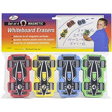 Imagem de The Classics Borracha magnética para carros de corrida para jogos de quadro branco, pacote com 4 (TPG-358)