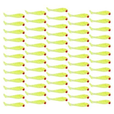 Imagem de Isca de pesca, iscas de silicone práticas e seguras macias para uso geral para pescadores para uso profissional na pesca(Verde)