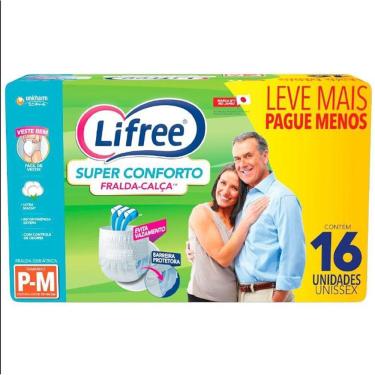 Imagem de Fralda Pants Lifree P/M C/16