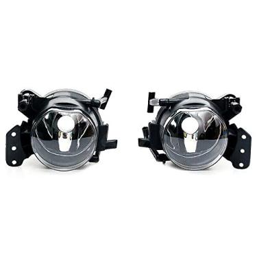 Imagem de JESYMBX Para BMW E60 E90 E63 E46 323I 325I 525I X3 Lâmpada dianteira pára-choques farol de neblina par de peças de reposição