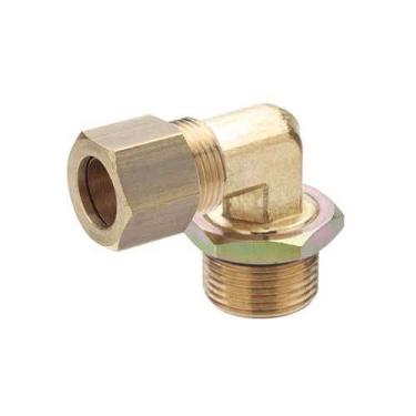 Imagem de KIT 5 COTOVELOS EMENDA TUBO NYLONMBB MACHO 1/2' X 22 MM X 1,5 MM