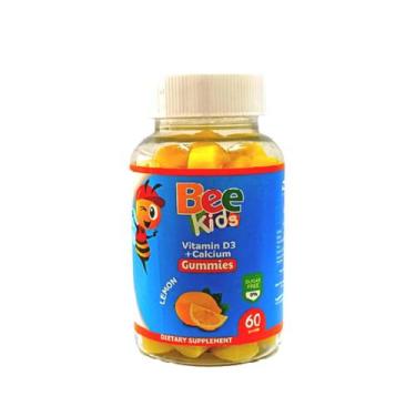 Imagem de Vitamina D-3 E Calcio Kids Zero Açúcar 60 Gummies Dynax
