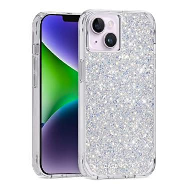 Imagem de Case-Mate – Twinkle – Capa para iPhone 14 Plus (2022), capa fina leve e com absorção de choque – proteção contra quedas de 3 m - Stardust