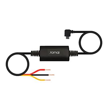Imagem de 70mai Kit Hardwire, micro USB de 3 metros para câmeras veiculares 70mai, 12 V-30 V a 5 V/2,4 A, proteção de baixa tensão, fonte de alimentação de vigilância de estacionamento 24 horas para câmeras veiculares 70 mai