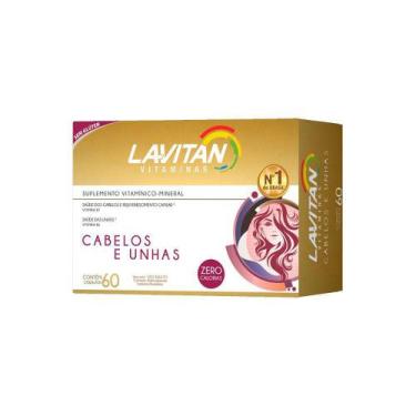Imagem de Lavitan Hair C/60 Cápsulas Vitamina Para Cabelos E Unhas - Cimed