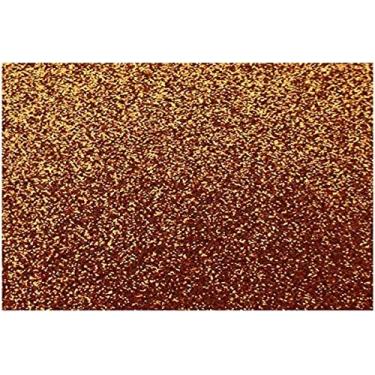 Imagem de Placa Em EVA, Make+, Com Gliter, 48x40 cm, Cobre, 2 mm, Pacote com 10