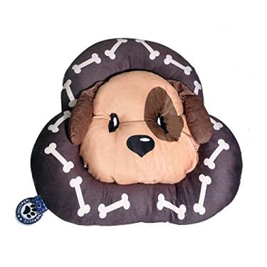 Imagem de Cama Pet Pelúcia Macia Modelo Cachorro Fundo Emborrachado